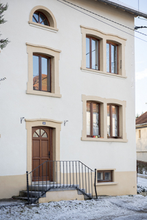 Façade antérieure : partie droite. © Région Bourgogne-Franche-Comté, Inventaire du patrimoine