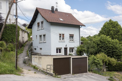 Maison : façades postérieure et latérale droite. © Région Bourgogne-Franche-Comté, Inventaire du patrimoine