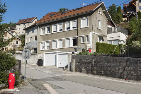 Atelier occidental (rue de la Perrière) : façades antérieure et latérale droite. © Région Bourgogne-Franche-Comté, Inventaire du patrimoine Atelier occidental (rue de la Perrière) : façades antérieure et latérale droite. © Région Bourgogne-Franche-Comté, Inventaire du patrimoine