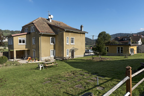 Façades postérieure et latérale droite. © Région Bourgogne-Franche-Comté, Inventaire du patrimoine