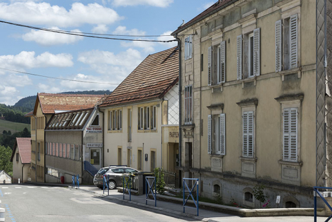 Vue d'ensemble, depuis la rue Parrenin. © Région Bourgogne-Franche-Comté, Inventaire du patrimoine Vue d'ensemble, depuis la rue Parrenin. © Région Bourgogne-Franche-Comté, Inventaire du patrimoine