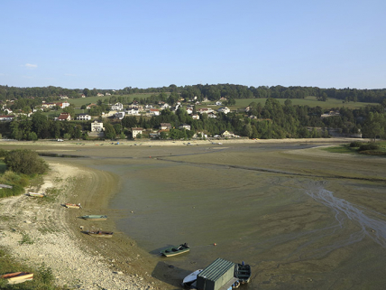 Vue d'ensemble de Chaillexon depuis les Pargots, le 14 septembre 2016 (lac asséché). © Région Bourgogne-Franche-Comté, Inventaire du patrimoine Vue d'ensemble de Chaillexon depuis les Pargots, le 14 septembre 2016 (lac asséché). © Région Bourgogne-Franche-Comté, Inventaire du patrimoine