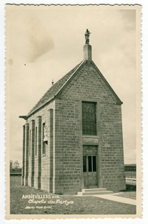 La chapelle des Martyrs © Archives départementales de la Haute-Saône