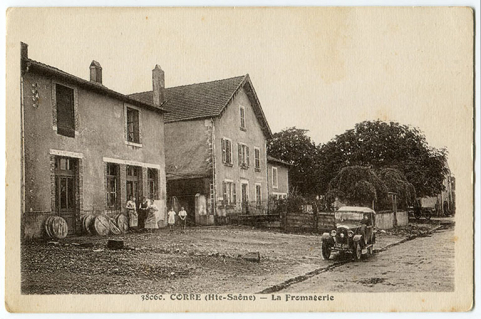 Ancienne fromagerie rue Billecard. Carte postale. © Région Bourgogne-Franche-Comté, Inventaire du patrimoine