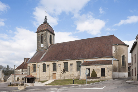 Vue sur la façade sud. © Région Bourgogne-Franche-Comté, Inventaire du patrimoine