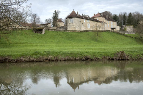 Partie sud du château. © Région Bourgogne-Franche-Comté, Inventaire du patrimoine Partie sud du château. © Région Bourgogne-Franche-Comté, Inventaire du patrimoine