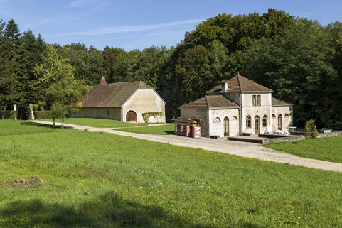 Vue générale avec le chenil et le cuvage. © Région Bourgogne-Franche-Comté, Inventaire du patrimoine