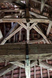 Poutrage du grenier de la chapelle © Région Bourgogne-Franche-Comté, Inventaire du patrimoine Poutrage du grenier de la chapelle © Région Bourgogne-Franche-Comté, Inventaire du patrimoine