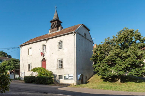 Mairie, vue depuis la Grande rue  © Région Bourgogne-Franche-Comté, Inventaire du patrimoine Mairie, vue depuis la Grande rue  © Région Bourgogne-Franche-Comté, Inventaire du patrimoine