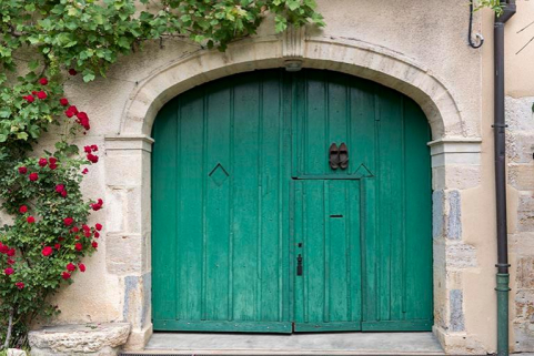 Vue de la porte charretière © Région Bourgogne-Franche-Comté, Inventaire du patrimoine Vue de la porte charretière © Région Bourgogne-Franche-Comté, Inventaire du patrimoine