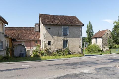 Les façades nord est à l'angle des rue des Vosges et rue du moulin. © Région Bourgogne-Franche-Comté, Inventaire du patrimoine