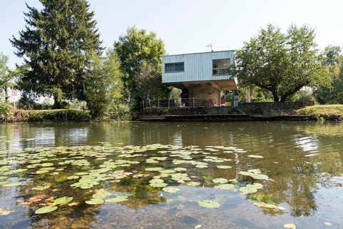 Vue de la façade nord, depuis la rivière © Région Bourgogne-Franche-Comté, Inventaire du patrimoine