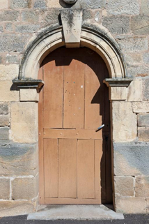 Porte latérale, à l'Est. © Région Bourgogne-Franche-Comté, Inventaire du patrimoine