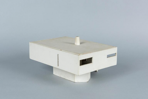 Maquette villa Kielwasser, angle Nord-Est. © Région Bourgogne-Franche-Comté, Inventaire du patrimoine