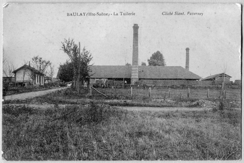 Tuilerie de Baulay. © Région Bourgogne-Franche-Comté, Inventaire du patrimoine