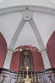 La voûte du choeur. © Région Bourgogne-Franche-Comté, Inventaire du patrimoine La voûte du choeur. © Région Bourgogne-Franche-Comté, Inventaire du patrimoine