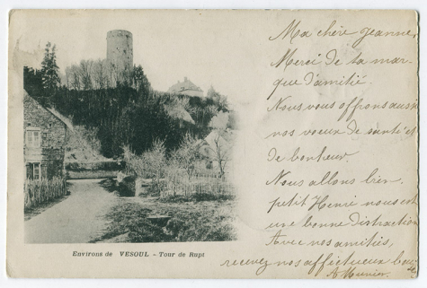 Environs de Vesoul - Tour de Rupt, 4e quart 19e siècle. © Région Bourgogne-Franche-Comté, Inventaire du patrimoine