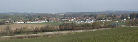 Vue générale depuis le sud-ouest. © Région Bourgogne-Franche-Comté, Inventaire du patrimoine