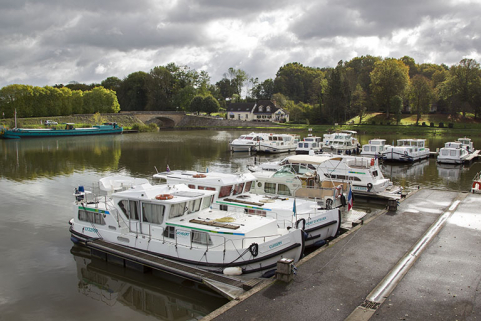 Le port de plaisance de Scey-sur-Saône-et-Saint-Albin. © Région Bourgogne-Franche-Comté, Inventaire du patrimoine