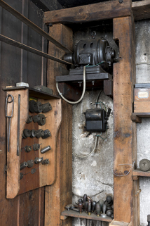 Vue d'ensemble du moteur électrique. © Région Bourgogne-Franche-Comté, Inventaire du patrimoine