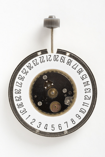 Mouvement France Ebauches FE 7221 : face côté cadran. © Région Bourgogne-Franche-Comté, Inventaire du patrimoine