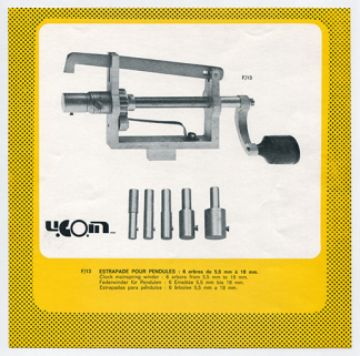 Estrapade pour pendules, s.d. [années 1960-1970]. © Région Bourgogne-Franche-Comté, Inventaire du patrimoine