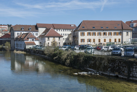 Vue d'ensemble depuis le sud-ouest. © Région Bourgogne-Franche-Comté, Inventaire du patrimoine