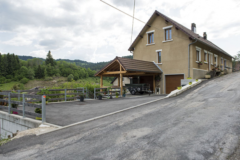 Vue d'ensemble, depuis le nord. © Région Bourgogne-Franche-Comté, Inventaire du patrimoine