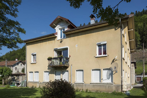 Fonderie : façade postérieure, de trois quarts droite. © Région Bourgogne-Franche-Comté, Inventaire du patrimoine