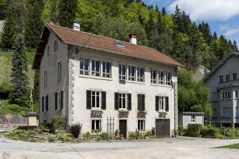 Un exemple de maison avec atelier incorporé : la fabrique de tournevis pour horlogers de Virgile Garnache-Barthod (1918-1922), au 16 Grande Rue. © Région Bourgogne-Franche-Comté, Inventaire du patrimoine Un exemple de maison avec atelier incorporé : la fabrique de tournevis pour horlogers de Virgile Garnache-Barthod (1918-1922), au 16 Grande Rue. © Région Bourgogne-Franche-Comté, Inventaire du patrimoine