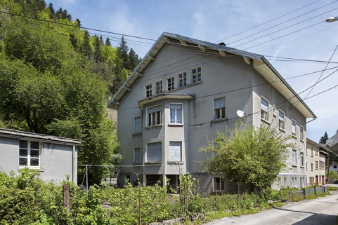 Façade latérale droite, de trois quarts droite. © Région Bourgogne-Franche-Comté, Inventaire du patrimoine