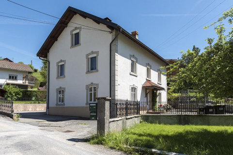 Façades antérieure et latérale gauche. © Région Bourgogne-Franche-Comté, Inventaire du patrimoine
