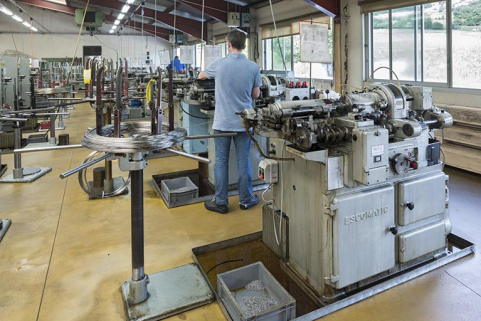 Tours mécaniques de la SA Esco. © Région Bourgogne-Franche-Comté, Inventaire du patrimoine