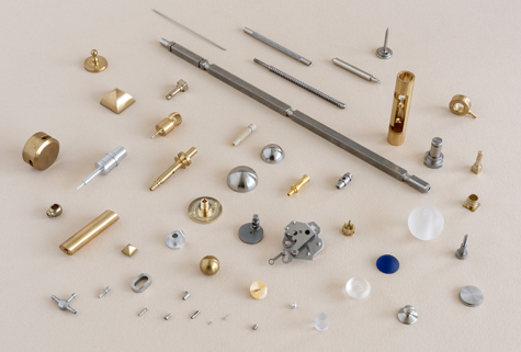 Production de la société Baron (en laiton, acier, alliage, matière plastique, etc.). © Région Bourgogne-Franche-Comté, Inventaire du patrimoine