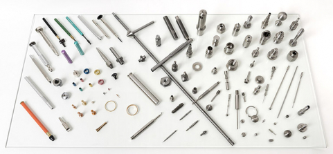 Production de la société Grandidier : pinces à morille, mandrins et pièces diverses. © Région Bourgogne-Franche-Comté, Inventaire du patrimoine