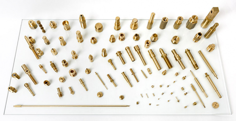 Production de la société Grandidier : pièces diverses en laiton. © Région Bourgogne-Franche-Comté, Inventaire du patrimoine