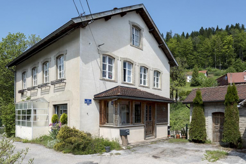 Maison, de trois quarts gauche, et atelier. © Région Bourgogne-Franche-Comté, Inventaire du patrimoine