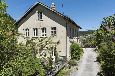 Maison : façade ouest. © Région Bourgogne-Franche-Comté, Inventaire du patrimoine