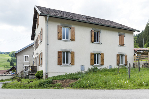 Façade latérale droite. © Région Bourgogne-Franche-Comté, Inventaire du patrimoine