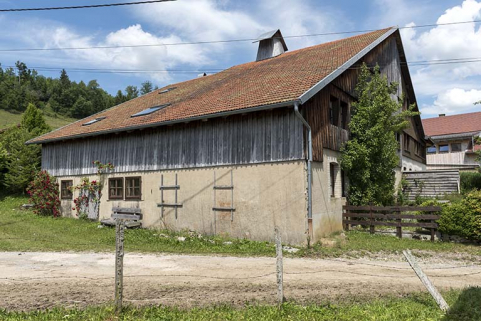 Façades antérieure et latérale gauche. © Région Bourgogne-Franche-Comté, Inventaire du patrimoine