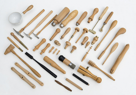 Exemples de manches fabriqués par Félix et Gabriel Coulot. © Région Bourgogne-Franche-Comté, Inventaire du patrimoine Exemples de manches fabriqués par Félix et Gabriel Coulot. © Région Bourgogne-Franche-Comté, Inventaire du patrimoine