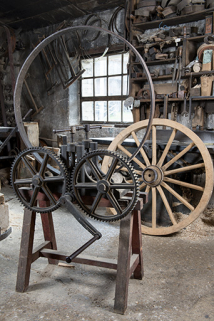 Forge : grande cintreuse Grosperrin (Besançon). © Région Bourgogne-Franche-Comté, Inventaire du patrimoine
