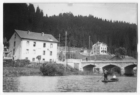 [La maison d'Emile Remonay en construction], vers 1925-1926. © Région Bourgogne-Franche-Comté, Inventaire du patrimoine