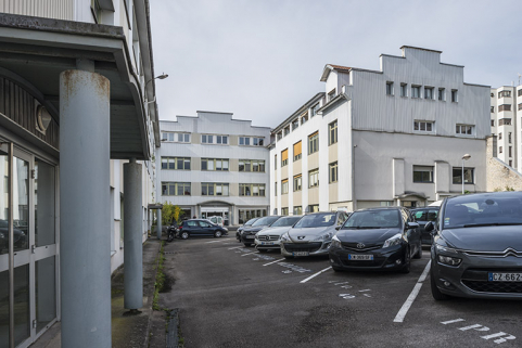 Bâtiment nord depuis la cour. © Région Bourgogne-Franche-Comté, Inventaire du patrimoine