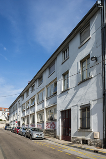 Façade antérieure vue de trois quarts droite. © Région Bourgogne-Franche-Comté, Inventaire du patrimoine