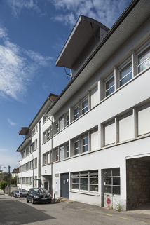 Façade antérieure vue de trois quarts. © Région Bourgogne-Franche-Comté, Inventaire du patrimoine