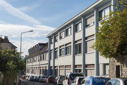 Vue d'ensemble depuis le nord. © Région Bourgogne-Franche-Comté, Inventaire du patrimoine