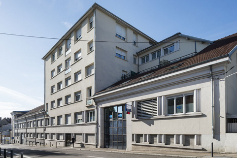 Elévation des façades sur la rue de Vesoul. © Région Bourgogne-Franche-Comté, Inventaire du patrimoine