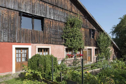 Façade antérieure : partie droite (habitation). © Région Bourgogne-Franche-Comté, Inventaire du patrimoine
