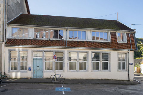 Façade nord de l'atelier. © Région Bourgogne-Franche-Comté, Inventaire du patrimoine